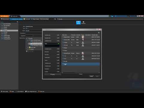Creating a cardholder group in Config Tool